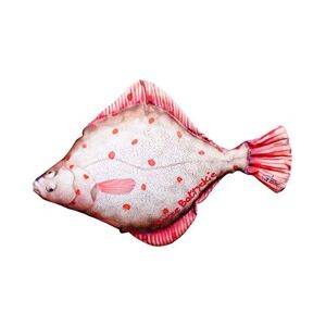 GABY Fish Pillows Flunder Oreiller, Polyester, Multicolore, Medium - Publicité