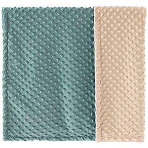 Yuehuamech Baby Minky Dot Couverture Double Couche Couverture Double Couche Climatisation Nouvelles Nouveaux CLOUVERTURE Unisexe Douche DE Douche DE POULETTE SWODDLE Swaddle Swaddle NUTENCE - Publicité