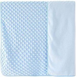 Yuehuamech Baby Minky Dot Couverture Double Couche Couverture Double Couche Climatisation Nouvelles Nouveaux CLOUVERTURE Unisexe Douche DE Douche DE POULETTE SWODDLE Swaddle Swaddle NUTENCE - Publicité