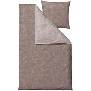 Södahl GOTS Parure de lit Bio Infinity 140 x 200 cm Taupe (15214) - Publicité