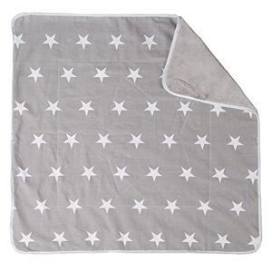 roba Couverture Bébé Ultra-Douce Little Stars 80 x 80 cm Face Polaire Moelleuse + Face 100% Coton Motif Étoiles - Publicité