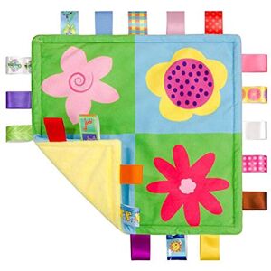 G-Tree Fleur Tag Couverture pour bébé Super Soft enfant en bas âge Minky Couverture Label, sécurité Tag Couverture Toy Grand cadeau pour garçons et filles - Publicité