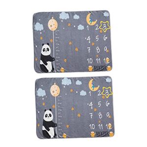 Uonlytech 1 Jeu Couverture Photo Jalon Couverture Bébé Garçon Grande Couverture en Peluche Couverture D’Accessoire Photo Couverture Jalon pour Bébé Garçon Flanelle Petite Fille Accessoires - Publicité