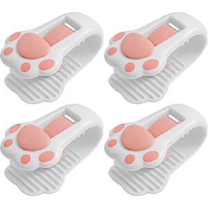 Smbcgdm Lot de 4 pinces antidérapantes pour couette Pratique Pour une utilisation soignée Blanc - Publicité