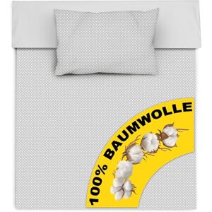 Amilian Parure de lit 2 pièces en 100 % coton pour enfant et bébé Housse de couette de 100 x 135 cm et taie d'oreiller de 40 x 60 cm Avec fermeture à rabat - Publicité