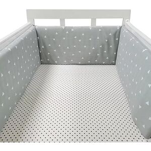 RZYW Pare-Chocs De Lit De Bébé, Tour de Lit pour Bébé, Protection De Lit De Bébé, Contour De Lit Bébé,Tour de Lit avec côtés Anti-Collision,Entourage de lit Pliable,A15,200 * 30 - Publicité