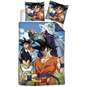 Dragon Ball Super Parure de lit 140x200cm 100% Microfibre Cranberry - Publicité