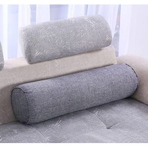 LZMLZQ Femmes Enceintes Oreiller Cylindrique Coussins De Maternité Et Corps Canapé Coussins Lombaires Coussins pour Dossier Oreiller Latéral, 8,20x20x100cm - Publicité