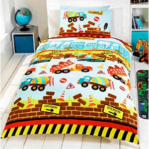 Duvet Covers Parure de lit simple réversible avec housse de couette et taie d'oreiller pour enfant - Publicité