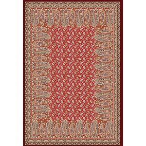 Bassetti Imperia R1 9324206 Tapis en Coton Polyester et Autres Fibres Rouge Dimensions : 150 x 220 cm - Publicité