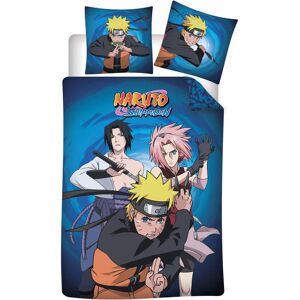 AYMAX Parure de lit Housse + 1 taie 140x200 cm NARUTO