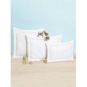 Vertbaudet Oreiller plat coton bio* BIO COLLECTION blanc BLANC 40X60