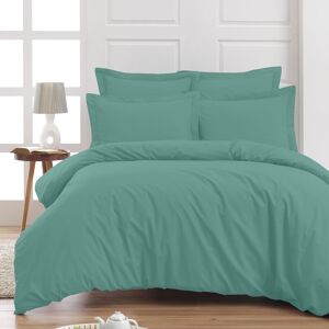 Sensei Maison Housse de couette en percale coton aqua sea 240x220 cm Bleu 220x1x240cm