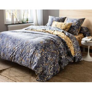 Becquet Housse de couette 260x240 en coton bleu Bleu 240x1x260cm