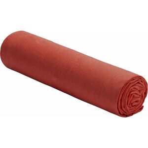 Baton Rouge Drap Housse lin lave rouge 140x190 cm