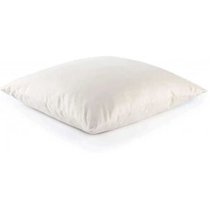 Pilimpi Oreiller naturel moelleux coton bio - Latex / Laine vierge-60 x 60 cm