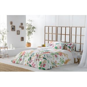 Ethere Housse de couette imprimé en percale Coton Multicolore 220x220 cm Multicolore 220x1x220cm