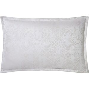 Alexandre Turpault Taie d'oreiller en satin de coton bio nacre 50x75 Blanc 75x75x50cm