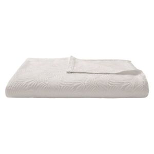 Anne de Solene Jete de lit coton blanc 250x260 cm