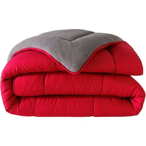 Becquet Couette 200x200 rouge double face 400 g/m2 - Publicité