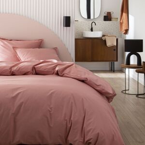 Essix Housse de couette en coton rose solaire 200x200 Made in France Rose 200x200x200cm