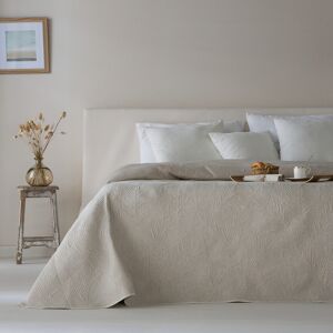 Ethere Couvre lit en coton gris 250x270 - Publicité