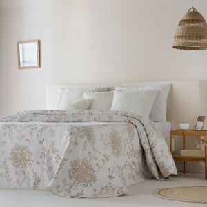 Ethere Couvre lit en coton beige 250x270 - Publicité