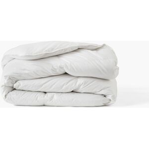 Carré Blanc Couette hiver duvet de canard blanc 240 x 220 cm Blanc 220x0x240cm