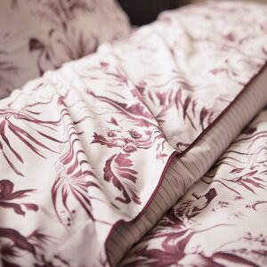 Anne de Solene Drap plat percale rose fonce 270x295 cm Rose 295x0x270cm