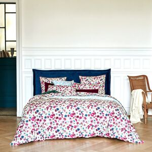 Anne de Solene Housse de couette percale rose fonce 260x240 cm