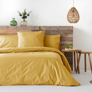 Guy Laroche Housse de couette en percale de coton 260x240 cm moutarde Jaune 240x240x240cm