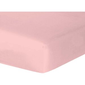 Febronie Drap housse satin de coton 180x200x40 rose