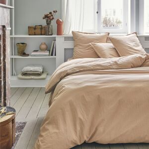 Essix Parure de lit en coton sable 200x200 Made in France - Publicité