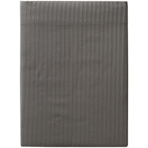 Essix Drap plat en satin de coton gris 270x300 - Publicité