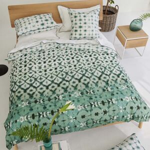 Designers Guild Housse de couette en percale de coton vert 140x200