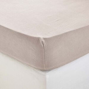 Madura Drap Housse en Coton Ficelle 140x200 cm