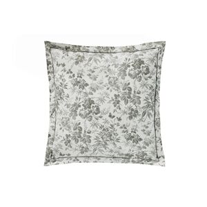 Anne de Solène Taie d'oreiller percale gris clair 65x65 cm - Publicité