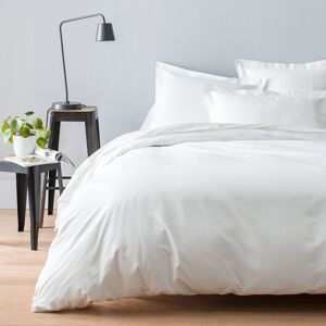 Cotton & Co Parure de lit coton blanc 260 x 240 cm