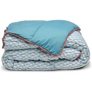 Bleu Calin Couette imprimee 220x240cm 350g/m2 utilisation sans housse