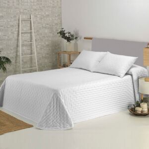 Boheme Couvre lit lisse Blanc 200X270cm