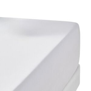 Cotton & Co Ddrap housse percale coton blanc 180x200 percale coton 180x200 blanc - Publicité