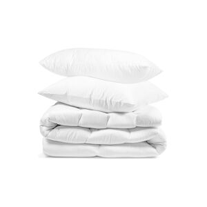 Wake Me Green Pack TEMPÉRÉ Couette + Oreiller(s) - Coton Bio - Jacques - 220/240 - Wake Me Green