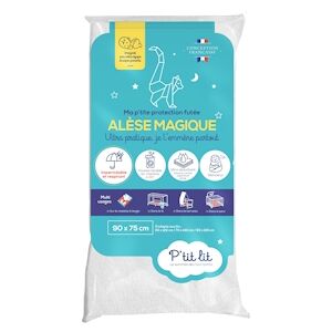 P'tit lit - Alèse Bébé Imperméable Ultra Absorbante   Protège Matelas Respirant et Silencieux - Lavable à 90°C - Publicité