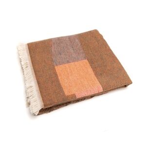 AMADEUS Plaid Olivia terracotta 130x170 cm - Décoré Rectangle Acrylique Amadeus 130x1 cm