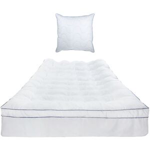 Dream Care Surmatelas 1 Place + Oreiller - Maison et jardin > Linge > Literie > Protèges-matelas > Couvre-matelas - Téléshopping