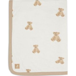 Jollein Couverture en coton bio ours Teddy Bear (75 x 100 cm) - Publicité