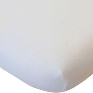 Kadolis Drap housse en coton bio blanc (70 x 140 cm) - Publicité