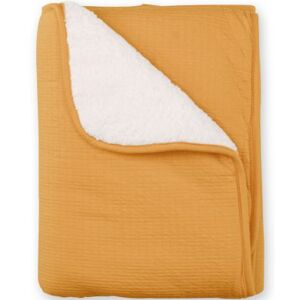 Bemini Couverture Pady chaude Cadum ocre jaune (75 x 100 cm)