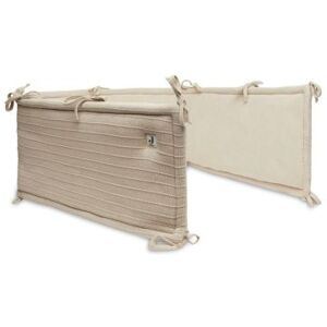 Jollein Tour de lit Pure Knit Nougat (pour lit 60 x 120 ou 70 x 140 cm) - Publicité