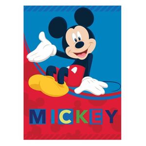 Disney couverture polaire Mickey Mouse junior 100 x 140 cm rouge/bleu Bleu - Publicité
